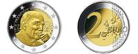 Frankreich 2 Euro Mitterrand, François ( 1916 - 2016 ) 100. Geburtstag & 20. Todestag -
