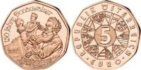 Österreich 5 Euro 150 J.Donauwalzer -Neues Jahr,-Glück,-Schwung, Neujahrsmünze 2017 - PROSIT 2017 -