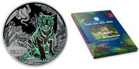 Österreich 3 Euro + Sammelalbum Tier-T. -Serie-Tiger-, <b>02/12</b> <b>+ Sammelalbum,sofort lieferbar!!!</b> -