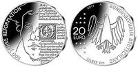 Deutschland <b>zweite,<br>20 Euro </b> 500 Jahre Reformation - Martin Luther, 2. Ausg.2017 <b>lieferbar !!!</b> -