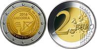 Andorra 2 Euro 25 Jahre Rundfunk (Radio & TV), <b>SONDERANGEBOT !!!</b> -