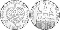 San Marino 5 Euro Welttag des Wassers, <b>aus KMS</b> <b>Neues Portrait - neues Design,</b> -