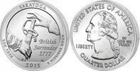 USA 1/4 $ Saratoga National Historical Park aus New York /P - Kupfer-Nickel - -