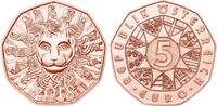 Österreich 5 Euro Löwenkraft - Mutig ins neue Jahr-Dieses Lächeln..Neujahrsmünze 2018 -PROSIT 2018 -