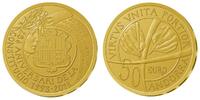 Andorra 50 Euro<br>6,75g<br>fein<br> 23,00 mm Ø 25 J.Verfassung Andorras 2018-Erste Euro Goldmünze-inkl. Etui&Zertifikat&Schuber, -