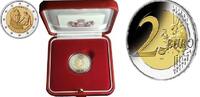 Monaco 2 Euro 250.Geburtstag François-Joseph Bosio, <b> inkl. Etui & Zertifikat & Schuber </b> -