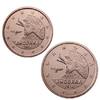Andorra 1 Cent & <br> 2 Cent Kursmünzen, 1 & 2 Cent, <b>sofort lieferbar aus orig. Rollen Jahrg. 2017 !!!</b> -
