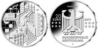 Deutschland <b>zweite,<br>20 Euro </b> 100 Jahre Bauhaus, 2. Ausgabe 2019 <b>lieferbar !!!</b> -