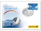 Deutschland 10 Euro Numisbrief "In der Luft" Stempelglanz<b> Prägestätte F,</b> <b> lieferbar!!!</b> -