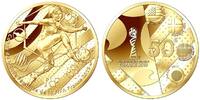 Frankreich 50 Euro<br>1/4 oz<br> 7,78g<br> fein<br> 22 mm Ø Frauenfußball Weltmeisterschaft 2019 in Frankreich, <b>Sturm-Volley 3/3</b> -