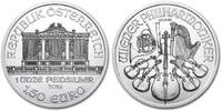 Österreich 1.5 Euro Wiener Philharmoniker in Silber, 1 Unze Feinsilber -