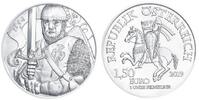 Österreich 1.5 Euro Leopold V. in Silber, 1 Unze Feinsilber, <b>1 / 3</b> -