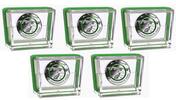 Deutschland 5 Euro<br> 5x Gemäßigte Zone,<br> <b>kompl.Satz</b> (5 Prägest.) </b> <b>lieferbar !</b> -