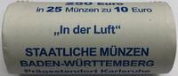 Deutschland 10 Euro<br> 25x in der originalen Rolle In der Luft - Gleitschirm, <br><b> Prägestätte G, <b>ab sofort lieferbar !</b> -
