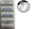 Deutschland 10 Euro<br> <b> 25 Stk.x 5 Rollen </b> 1250,--Euro In der Luft - Gleitschirm,<br><b> Prägestätte A-J,<b>kompletter Rollensatz !</b> -