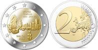 Malta 2 Euro Ta' Skorba Tempel, ( 3600-2500 BC ) 5. von 7 Ausgaben,<b>SEHR RAR-geringe A.</b> -