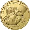 Luxemburg 100 Euro<br> 10,37g<br> fein<br> 23 mm Ø Geburt von Prinz Charles <b>SELTEN</b> inkl. Kapsel & Zertifikat & Etui RAR!!! -