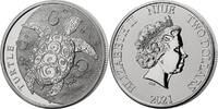 Niue 2 $ Niue<br><b>1 oz.</b> Niue Turtle Schildkröte, 8. Ausgabe, 999er Silber -