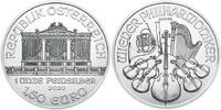 Österreich 1.5 Euro Wiener Philharmoniker in Silber, 1 Unze Feinsilber -