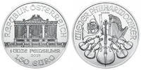 Österreich 1.5 Euro Wiener Philharmoniker in Silber, 1 Unze Feinsilber -