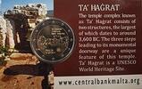 Malta 2 Euro Ta Hagrat Tempel, ( 3600-3000 BC ) 4. von 7 Ausgaben im Blister -