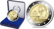 Belgien 2 Euro 25 Jahre Gründung EMI (Europäische Währungsinstitut) im Etui & Zertifikat -