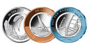 Deutschland 10 Euro x 3 In d. Luft/An Land/Auf dem Wasser,<b>Prägestätte unserer Wahl,</b> -