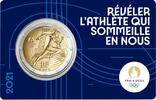 Frankreich 2 Euro Olympiade Paris 2024 - <b>Blister blau </b> -