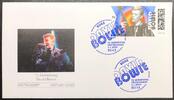 Deutschland - <b> 2 x Ersttagsbrief o </b> Pärchen - 2 x 0,85 Cent David Bowie 2022 Sonderbriefmarke auf 2 FDC,<b>bei der Post ausverkauft!</b> -