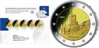 Deutschland 2 Euro<br> 5x Wartburg - Thüringen, <br><b>kompl. Satz </b> (5 Prägestätten) -