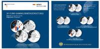 Deutschland 20 Euro<br> x 4 Silbergedenkmünzenset<br> <b>kompl.Satz 2022-<b>die siebten,<br>20 Euros<br> -