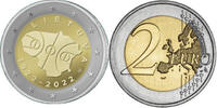 Litauen 2 Euro 100 Jahre Basketball in Litauen (1922-2022) -