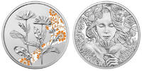 Österreich 10 Euro Die Ringelblume - Serie 3 von 7 - in Kapsel & Zertifikat & Etui -