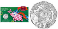 Österreich 5 Euro Ostermünze 2022 in Silber - Das kleine Ich bin ich -