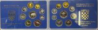 Kroatien/Croatia 8,88 Kuna Kroatien - 8,88 Kuna - Original Kursmünzen mit Tiermotiven <b>1996,</b> -