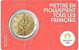 Frankreich 2 Euro Olympiade Paris 2024 - <b>Blister rot </b> -