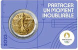 Frankreich 2 Euro Olympiade Paris 2024 - <b>Blister violett / lila </b> -