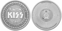Niue 2 $ <br><b>1 oz.</b> 50 Jahre Kiss - the last Tour ever - End of the Road - -