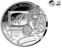 Belgien 5 Euro 50 Jahre erster Mensch auf dem Mond - inkl. Etui & Zertifikat -