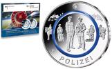 Deutschland 10 Euro<br><b>SOFORT LIEFERBAR! </b> Im Dienst der Gesellschaft - Polizei,<br> <b> Prägestätte J, </b> -