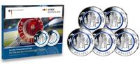 Deutschland 10 Euro<br> 5 x <br> <b>SOFORT LIEFERBAR! </b> Im Dienst der Gesellschaft - Polizei,<br> <b>kompl.Satz</b> (5 Prägest.) </b> -