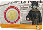 Belgien 2 Euro 75 Jahre Frauenwahlrecht <b> ACHTUNG: NUR im Blister/Coincard lieferbar </b> -