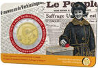 Belgien 2 Euro 75 Jahre Frauenwahlrecht <b>ACHTUNG: NUR im Blister/Coincard lieferbar</b> -