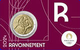 Frankreich 2 Euro Olympiade Paris 2024 - <b>Blister lila </b> -