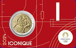 Frankreich 2 Euro Olympiade Paris 2024 - <b>Blister rot </b> -