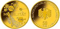 Deutschland 50 Euro<br> 7,78g<br> fein<br> 22,00 mm Ø Dt. Handwerk "Mobilität" <br><b> Prägestätte D</b>/<b> Ausgabe 2/5 </b> -