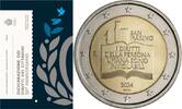 San Marino 2 Euro 50 Jahre Verfassung / Bürgerrechte -