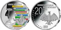 Deutschland <b>dritte,<br>20 Euro </b> 125. Geburtstag Erich Kästner 2024 sofort lieferbar! -