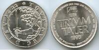 Medaille 24,90g fein 40,1 mm Ø 1993 Paderborn, Bistum / Braunschw. Wolfenb. AOK Trimm Taler, 1993 Pfaffenfeindtaler Original von 1622, Anlagesilb...