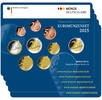 Deutschland 5,88 €<br> 5x Kursmünzensatz,<br> <b>kompl. Satz</b> <br>(5 Prägestätten) -